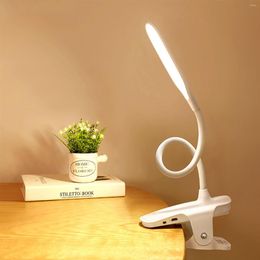 Table Lamps AXX Desk Lamp LED Touch Eye Protection USB Charging Reading Three-Stop Adjustment Student Book Bedside