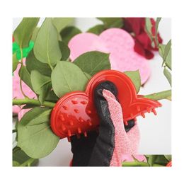 Other Garden Supplies Diy Cut Tool Florist Flower Rose Thorn Stem Leaf Stripper Removing Burr Ecofriendly Yq01761 Drop Delivery Home Dh8Yb