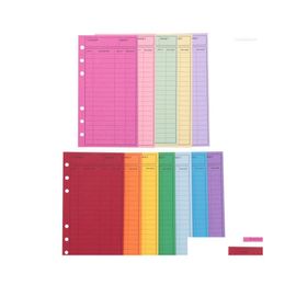 Gift Wrap 12 Budget Envelopes Card Cash Envelope System Save Money Various Colours Vertical Layout And Perforation Drop Delivery Home Dh12F