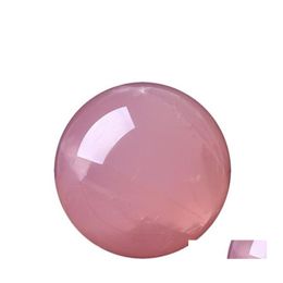 Arts And Crafts Natural Pink Crystal Ball Quartz Ornaments Home Desktop Decoration Mineral Healing Gemstone Reiki Energy Stone Novel Otl6G