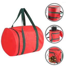 Storage Bags Christmas Light Lampcarrier Lights Containerforbulb Moving Bulbs Carrying Cloth Organiser Holiday String Tote Pouch