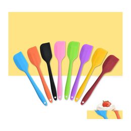 Baking Pastry Tools Kitchen Sile Cream Butter Cake Spata Batter Scraper Brush Mixer Brushes Tool Kitchenware Drop Delivery Home Ga Dhrpl
