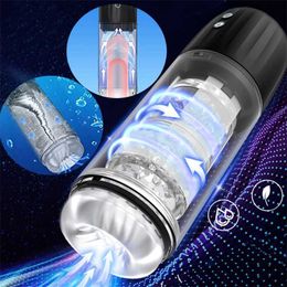 Sex toy Massager Automatic Male Masturbator Cup Penis Pump Enlargement Waterproof Sex Toy Sucking Rotating Blowjob Machine Stroker