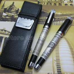 Jinhao High-quality Classic Ancient Bronze Tripod And Black High-grade Medium Nib Roller Pen Holster Ballpoint Pens