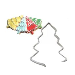 Backformen Cookie Mods Aluminiumlegierung Lebkuchenmänner Weihnachtsbaum Tierförmige DIY Cutter Drop Lieferung Hausgarten Küche DHD3I