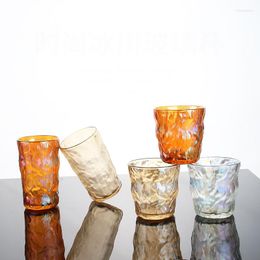 Wine Glasses 300ML/350ML Novelty Glacier Design Home Drinkware Water Glass Cup Lead-free Office Juice Mug