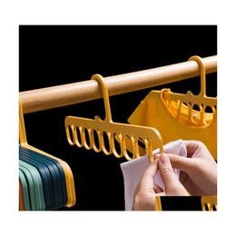 Hooks Rails Mtifunctional Storage Hangers Socks Underwear Clothes Drying Rack Cabinet Organiser Bathroom Accessories Inventory Who Dhatv