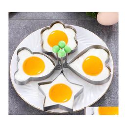 Egg Tools Thickened Stainless Steel Omelet Omelette Mold Fried Eggs Pancake Omelets Ring Drop Delivery Home Garden Kitchen Dining Bar Dhacs