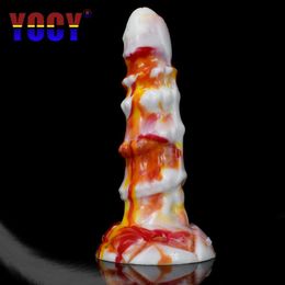 Beauty Items 2021 New Big Dildo Penis Anal Butt Plug sexy Toys For Women Masturbator Silicone Dildos With Suction Cup Products Shop