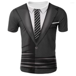 Men's T Shirts 2023 3D Printed Gentleman Suit Kids Boy Girl Unisex Shirt Summer Casual Men Women Couple Cosplay Costume T-Shirt Tops Tees