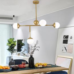 Pendant Lamps Modern Creative Art Molecular Light Loft Livingroom Study Bedroom Coffee Shop Bar Led Hanging Fixtures