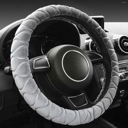 Steering Wheel Covers Universal Car Cover Winter 38cm 12v Accessories Charger With Heat Auto Electric Pad Warm Heatin W0q9