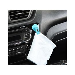 Other Hand Tools 2Pcs Car Windshield Clips Parking Card Stamp Paper Ticket Holder Organizer Clip With Suction Sucker Drop Delivery H Dhmty