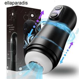 Sex Toys massager Real Vagina Powerful Masturbator Machine for Men Automatic Thrust Heating Masturbation Cup Male Blowjob Sucking Toy 18