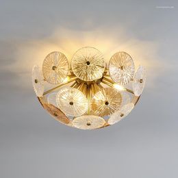 Chandeliers FSS Modern Crystal Chandelier Lighting Round For Living Room Bedroom LED Lamp Decorative