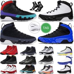 Casual men basketball shoes 9s Particle Grey Chile Red jumpman 9 Change The World Pearl Blue University Gold Bred Patent mens outdoor sports JordrQn