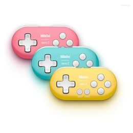 Game Controllers Wireless Bluetooth 8 Bitdo Zero 2 Gamepad Para For Switch Windows Android Macos Mini Controller