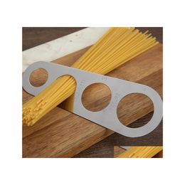 Measuring Tools Spaghetti Measure Easy Component Control Kitchen Accessories Pasta Rer Tool Stainless Steel Cooking Supplies Drop De Dhpho