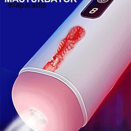 Adult massager Male Masturbator Blowjob Toy Electric Man Pussy Automatic Sucks Powerful Sucking Machine Real Vaginas For Men