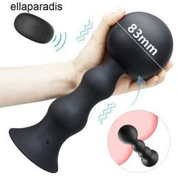 Sex Toys massager Inflatable Prostate Anal Powerfull Vibrator for Men Women Plug Wireless Remote Control Toy 18