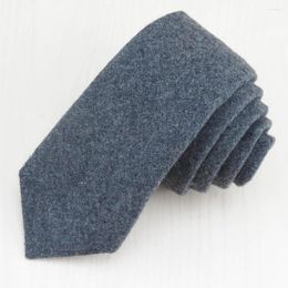 Bow Ties (1pcs/lot)Nobility Is Not Expensive/pure Gray Wool Arrow Type High-grade Tie/fashion Classic Business