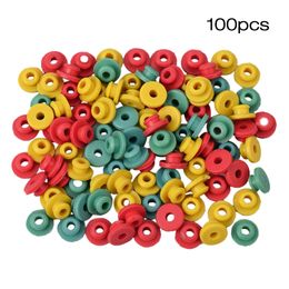 Other Tattoo Supplies 100pcs/lot 6colors Rubber T Grommets Nipples Rubber Tattoo Nipples For Tattoo Machine Needles