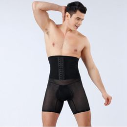 Men's Body Shapers Men Shaper Waist Trainer Slimming Control Panties Male Modelling Shapewear Compression Strong Shaping Underwear