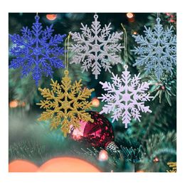 Christmas Decorations Pendant Hanger Home Decor Party Supplies Tree Decoration Hanging Snowflake Drop Delivery Garden Festive Dh0Lo