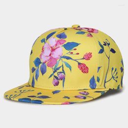 Ball Caps 2023 Ladies Fashion Hih Hop Snapback Cap Girl Cool Skateboard Hat Woman Polyester Flat Brim Baseball 55-62cm