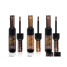 Eyebrow Enhancers Drop Eye Brow Makeup 3D Peel Off Gel Waterproof Brand Long Lasting Natural Tint Tattoo Mascara Cosmetics Delivery Dhnct