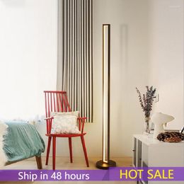 Floor Lamps Nordic Minimalist Art Modern Led Lamp Bedroom Bedside Living Room Home Decor Indoor Lighting Light Sofa Standing