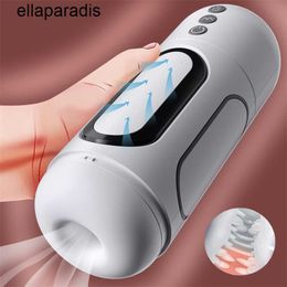 Sex Toys massager Male Masturbator Cup Automatic Sucking Vibrating Blowjob Machine Silicone Vagina Masturbation Toy Goods for 18 Men