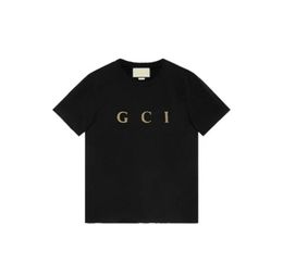 gci1 mens t shirts summer shirt designer t shirt outdoor pure cotton tees printing round neck short sleeved casual sports sweatshirt Luxurious couples same clothing