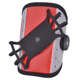 Outdoor Bags 360°Rotation Armband Waterproof Reflective Arm Mobile Phone Holder Case Cover Sports Gym Fitness Running