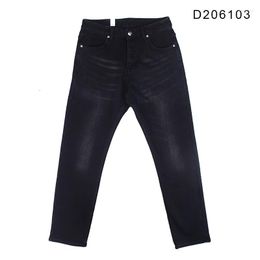 Men's Jeans Mens Fleece Lined Autumn Winter Thickened Black Men Denim Warm Work Pants Premium Trousers For