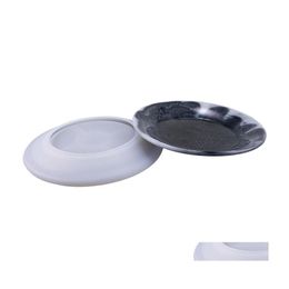 Molds Diy Dish Sile Mold Round Shape Dishes Resin Epoxy Bowl Plate Mods Handmade Craft Tool Supplies For Jewelry Drop Delivery Tools Dhn51