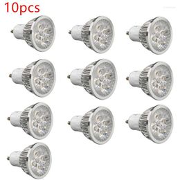 10pcs/lot GU10 LED Lamp 5W Warm White Spotlight Bulbs With Five Beams For Home Decoration Energy Saving Lamps Light