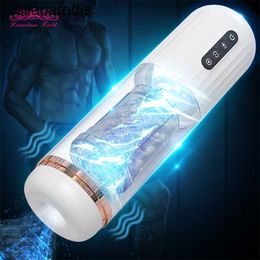 Sex Toys massager Male Masturbation Cup Automatic Rotating Thrusting Vaginal Blowjobs Sucking Machine Penis Masserge Vibrator for Men