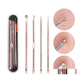 Other Hand Tools Stainless Steel Acne Needles Pimples Blackheads Squeeze Deep Clean Face Eliminate Skin Care Inventory Wholesale Dro Dhicy