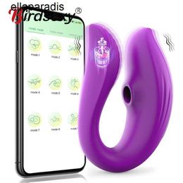 Sex Toys massager Wearable Panties Sucking Vibrator For Women Bluetooth APP Control Clit Sucker Vagina Female Blowjob toys