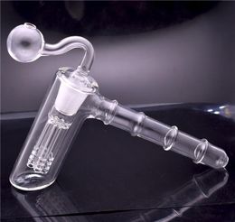 1pcs 18.8mm Glass Bongs Glass Water Bong Hammer 6 Arm Per Glass Percolator Bubbler Smoking water Pipe Bongs mini oil burner bong