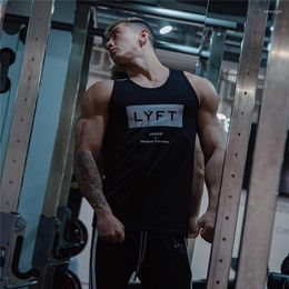 Men's Tank Tops 2023 Men Cotton Top Brand Gym Clothing Bodybuilding Sleeveless Breathable Fitness Male Undershirt Fashion Casual Vest