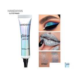 Foundation Primer Handaiyan Glitter Sequined Eye Makeup Cream Waterproof Sequin Eyeshadow Glue Korean Cosmetics Concealer Base Drop Dhmcj