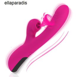 Sex Toys massager Clitoral Sucking Vibrator Female For Women 10 mode Clitoris Tongue Stimulator reality Dildo Vibrators Adults