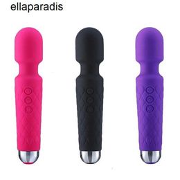 Sex Toys massager Powerful Clit Telescopic Vibrators for Women Dildo AV Magic Wand Vibrator Machine Female Shop Couple