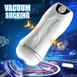 Adult massager Men Masturbator Sucking Automatic Vaginal Blowjob Vibrator Penis Orgasm Sound Machine Toys Sex for PUSSY