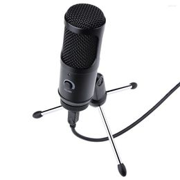 Microphones Recording USB Condenser Microphone Professional Studio For PC Computer Laptop Voice Podcasting Youtobe Mic Stand