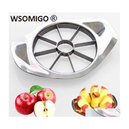 Other Kitchen Dining Bar Kitchen Gadgets Stainless Steel Apple Cutter Vegetable And Fruit Tools Slicer Accessories Drop Delivery Dhigz