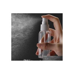 Packing Bottles 50Ml Pump Bottle Per Shampoo Lotion Liquid Cosmetic Refillable Travel Pressure Mouth Point Bottling Spray Drop Deliv Dhqsz