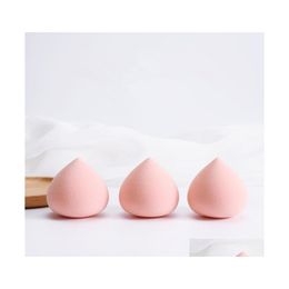 Sponges Applicators Cotton Cherry Peach Soft Sponge Foundation Cosmetic Puff Wet Dry Use Beauty Makeup Blender High Elastic Powde Dh47N